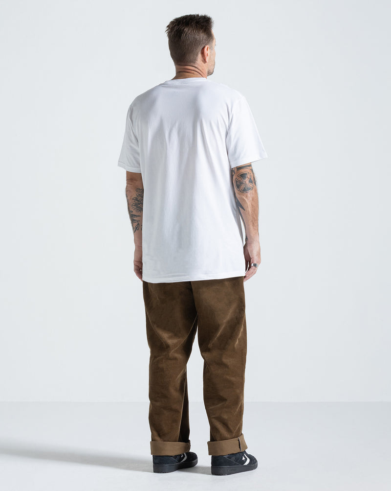 Camiseta Especial Volcom Slant Stone Branca