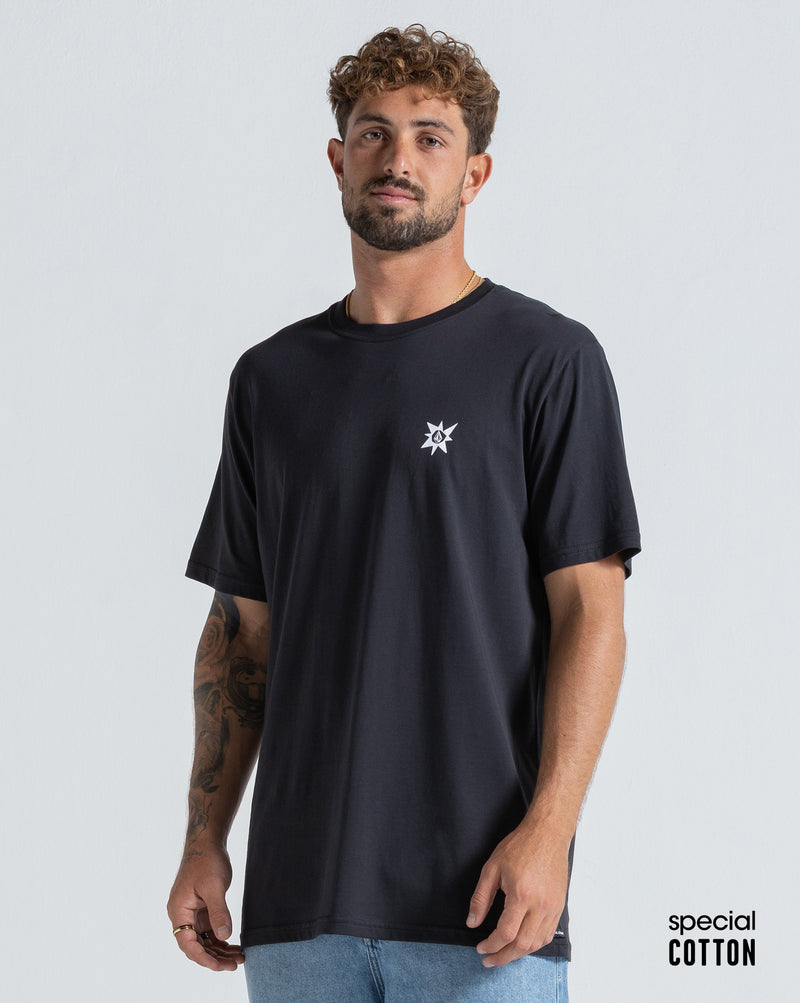 Camiseta Especial Volcom Slant Stone Preta