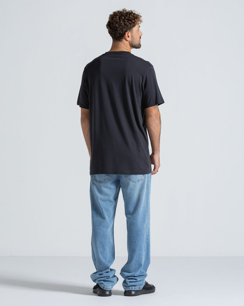 Camiseta Especial Volcom Slant Stone Preta