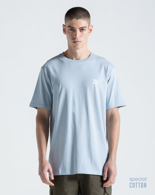 Camiseta Especial Volcom Slant Stone Azul Claro