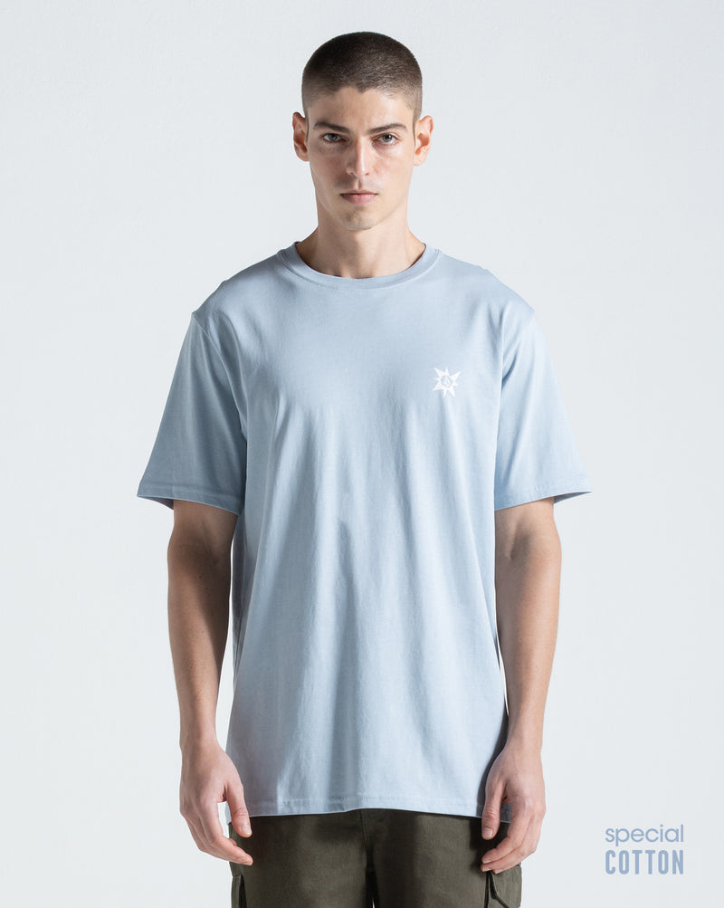 Camiseta Especial Volcom Slant Stone Azul Claro