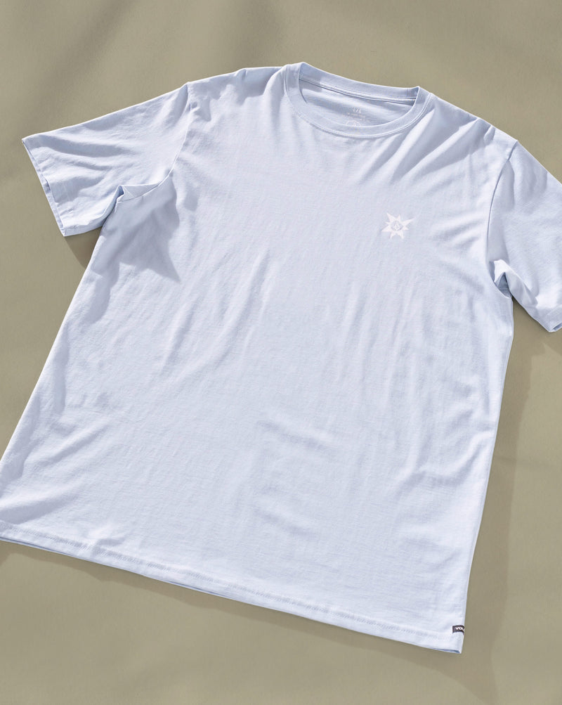 Camiseta Especial Volcom Slant Stone Azul Claro
