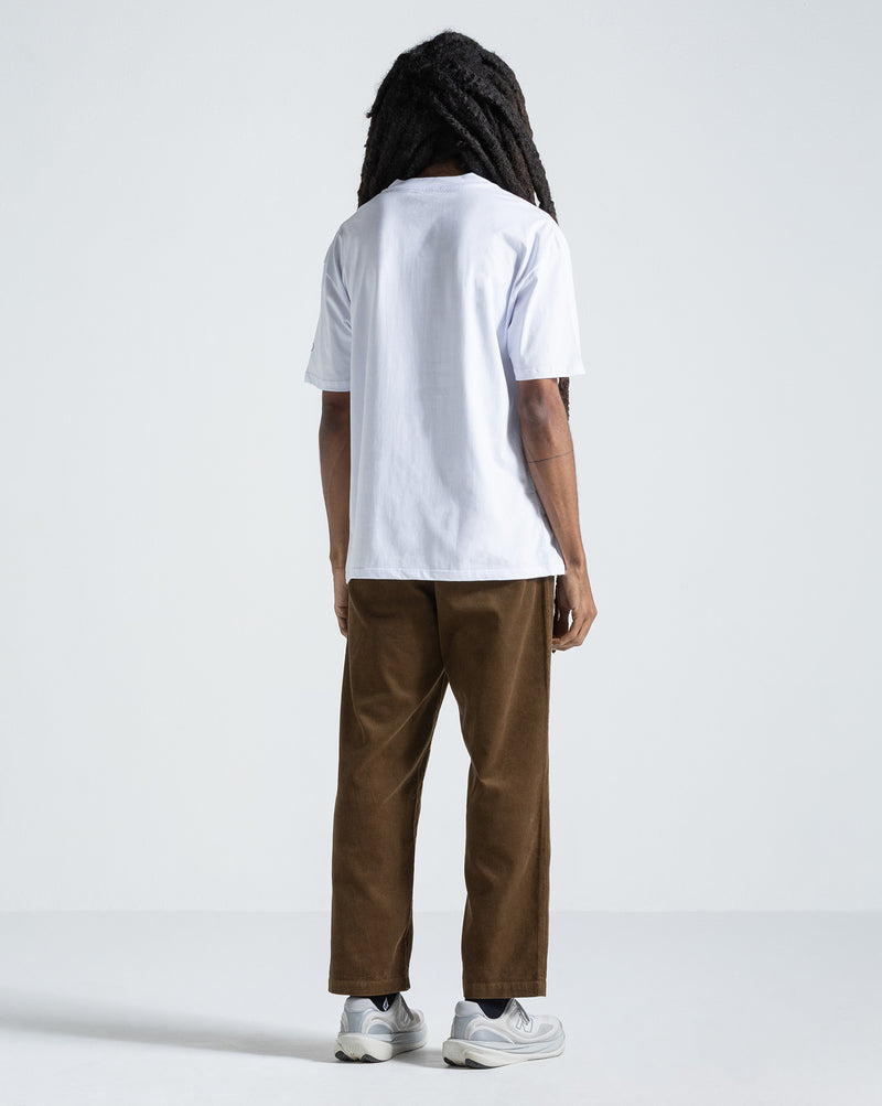 Camiseta Comfort Fit Volcom Circle Solid Branca
