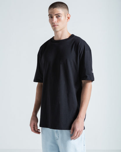Camiseta Comfort Fit Volcom Circle Solid Preta