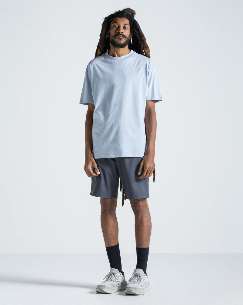Camiseta Comfort Fit Volcom Circle Solid Azul Claro