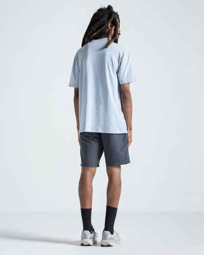 Camiseta Comfort Fit Volcom Circle Solid Azul Claro