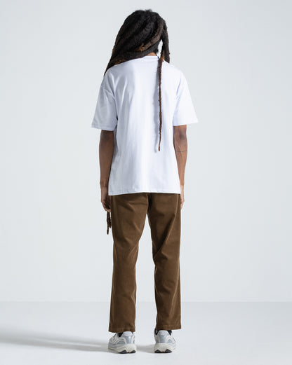 Camiseta Comfort Fit Volcom Pistol Stone Branca