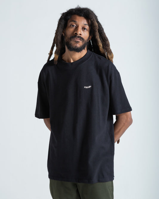 Camiseta Comfort Fit Volcom Pistol Stone Preta