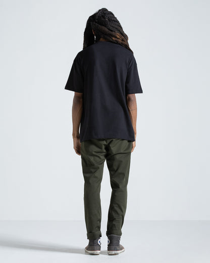 Camiseta Comfort Fit Volcom Pistol Stone Preta