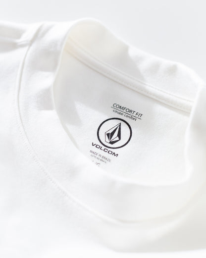 Camiseta Especial Volcom Stencil Off White