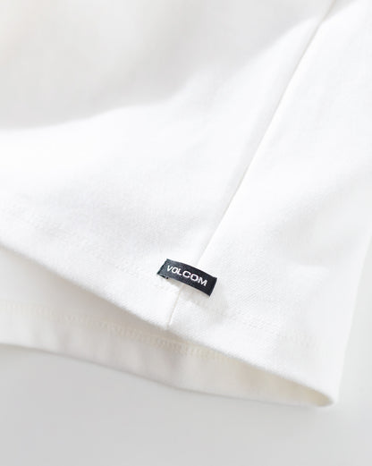 Camiseta Especial Volcom Stencil Off White