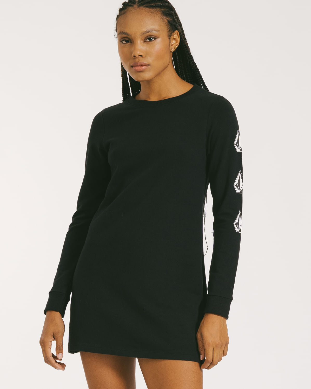 Vestido Volcom Deadly Stone Preto