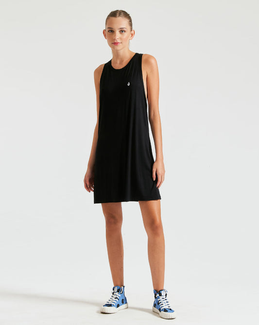 Vestido Volcom Breeze Beach Preto