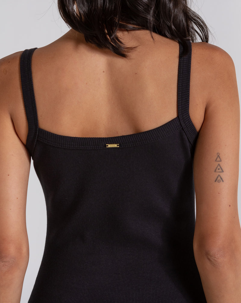 Vestido Volcom Gurrl Gang Preto