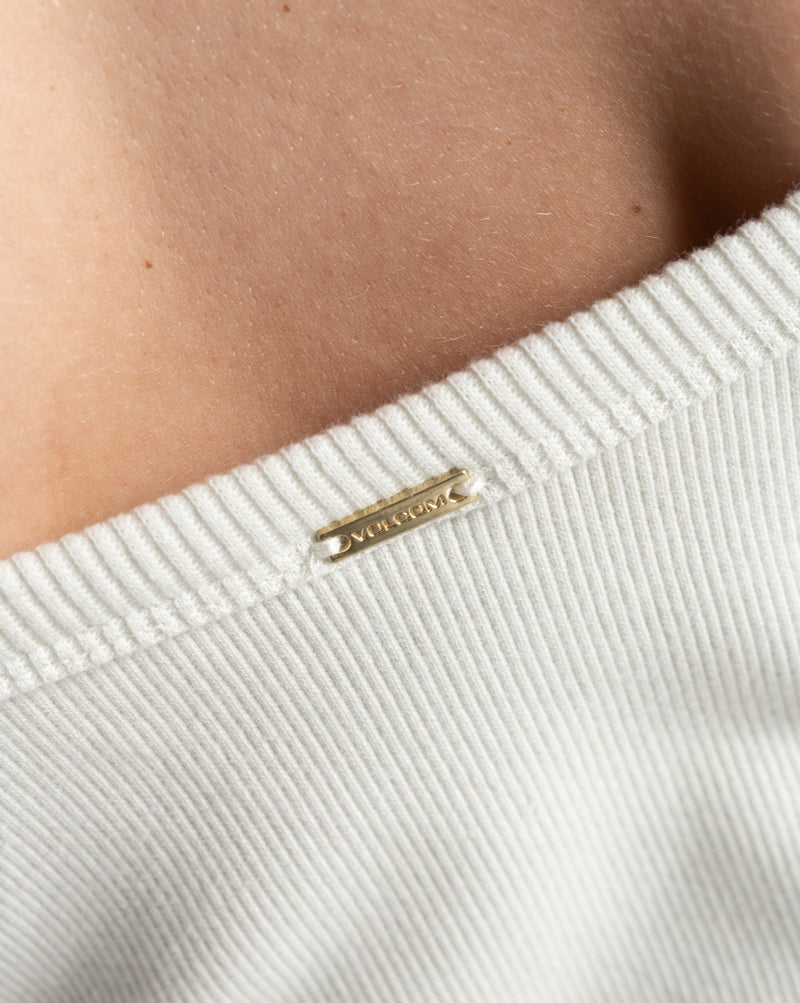 Vestido Volcom Gurrl Gang Off White