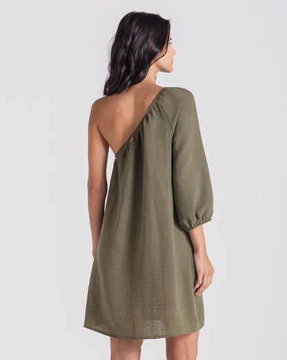Vestido Volcom Lived In Beach Verde