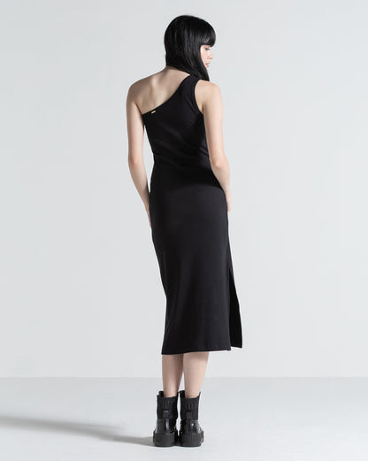 Vestido Volcom One Shoulder Preto