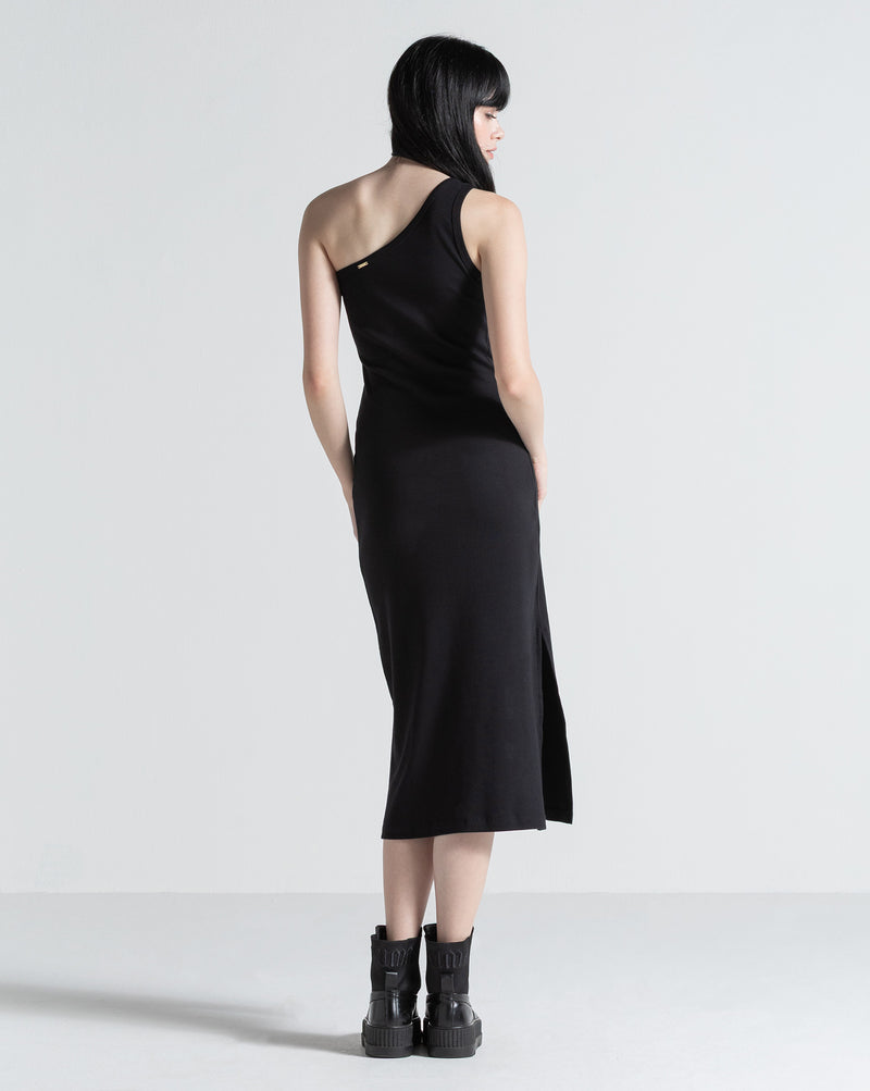 Vestido Volcom One Shoulder Preto