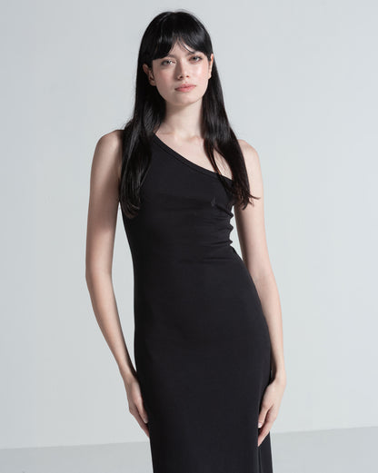 Vestido Volcom One Shoulder Preto