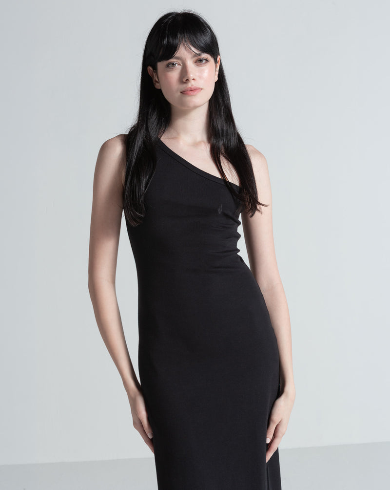 Vestido Volcom One Shoulder Preto