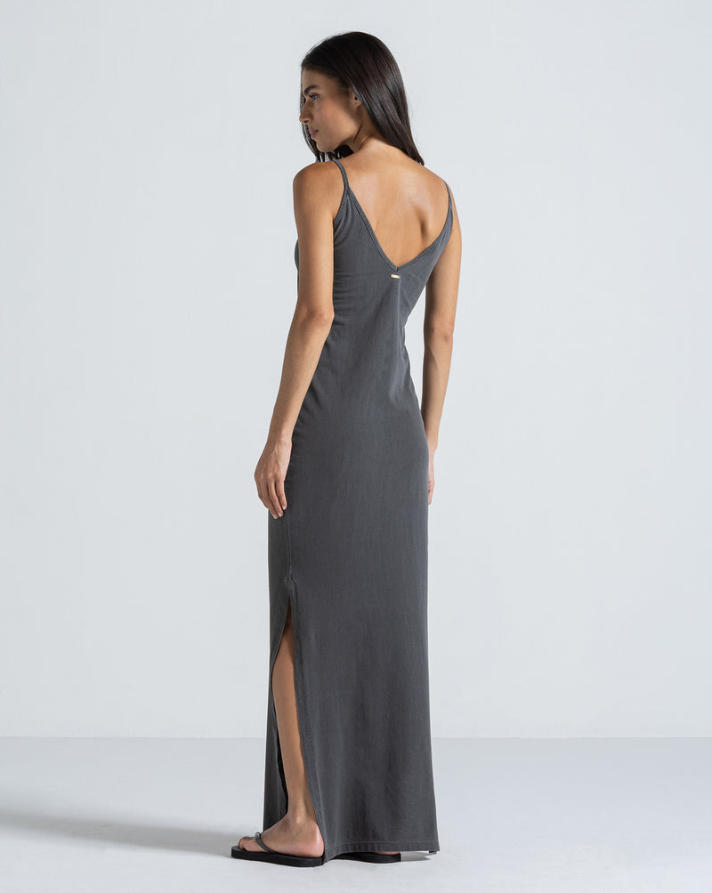 Vestido Volcom Stone Wash Preto