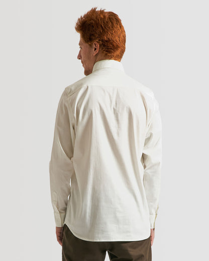 Camisa Volcom Solid Stone Off White