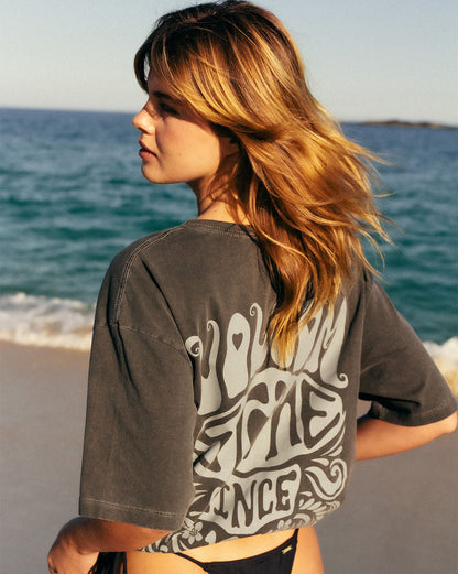 Camiseta Volcom Oversized My Guys Preta